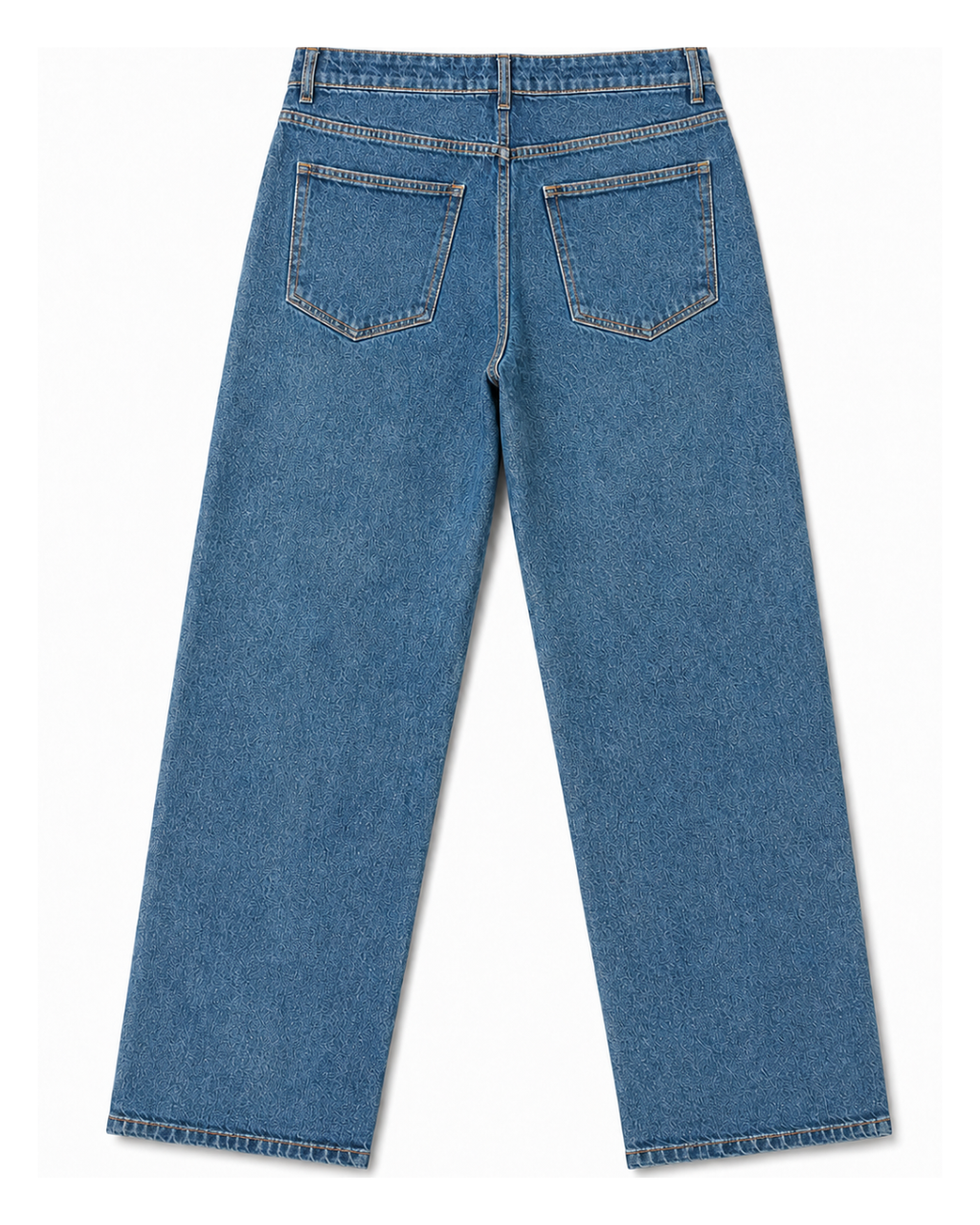 Ice Blue | Baggy Fit Denim Jeans