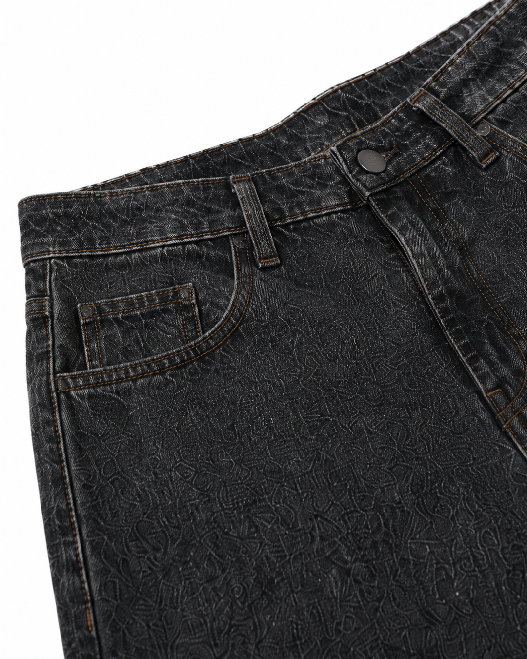 Charcoal | Baggy Fit Denim Jeans