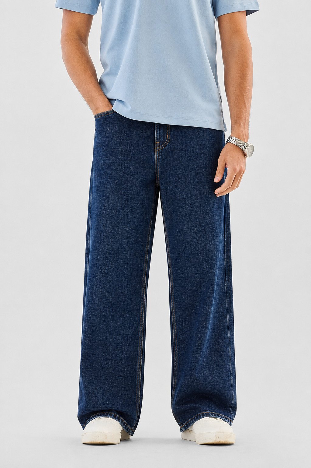 Deep Blue | Relaxed Fit Denim Jeans