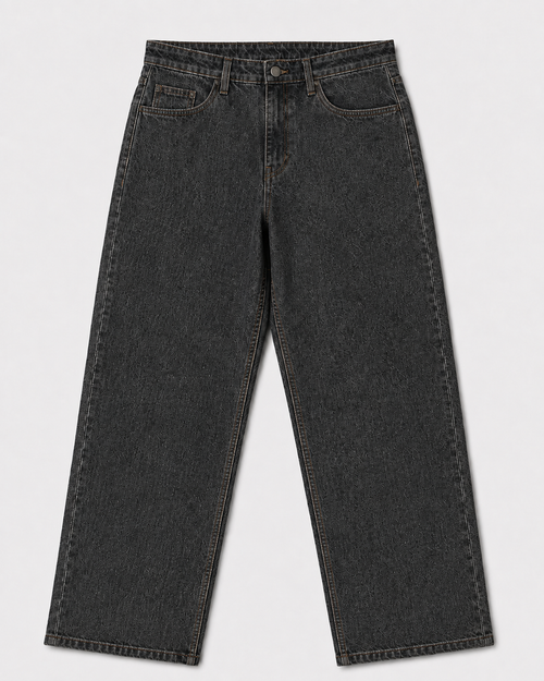 Charcoal | Relaxed Fit Denim Jeans