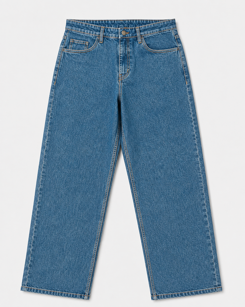 Ice Blue | Baggy Denim Jeans