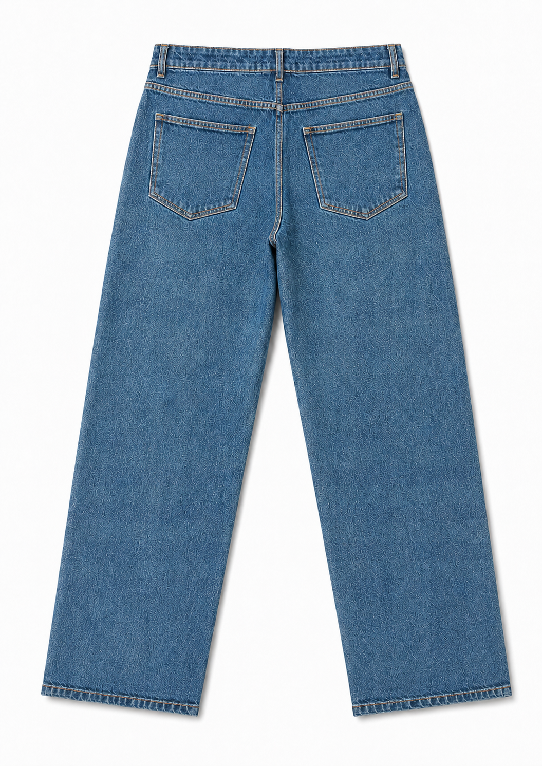 Ice Blue | Baggy Denim Jeans